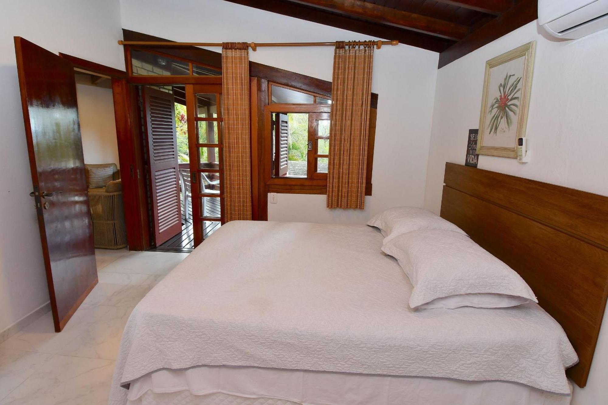 Jardim Praia do Estaleiro - Bangalô Casa das Palmeiras Porto Belo Extérieur photo